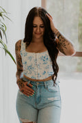 Sophia's Floral Crop Top